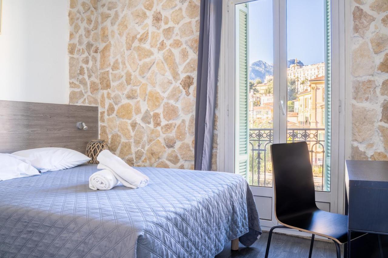 Hotel De Belgique A Menton Exteriér fotografie