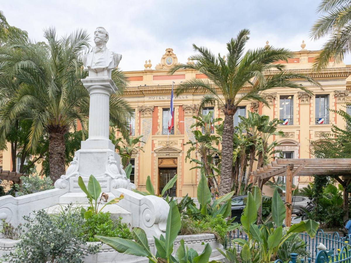 Hotel De Belgique A Menton Exteriér fotografie