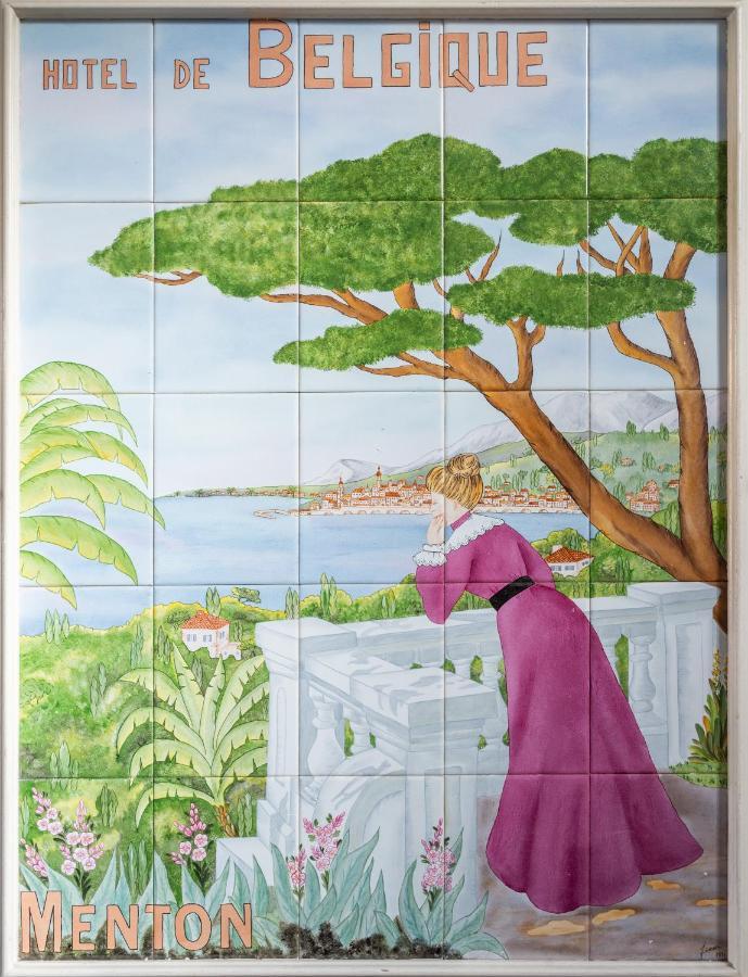 Hotel De Belgique A Menton Exteriér fotografie
